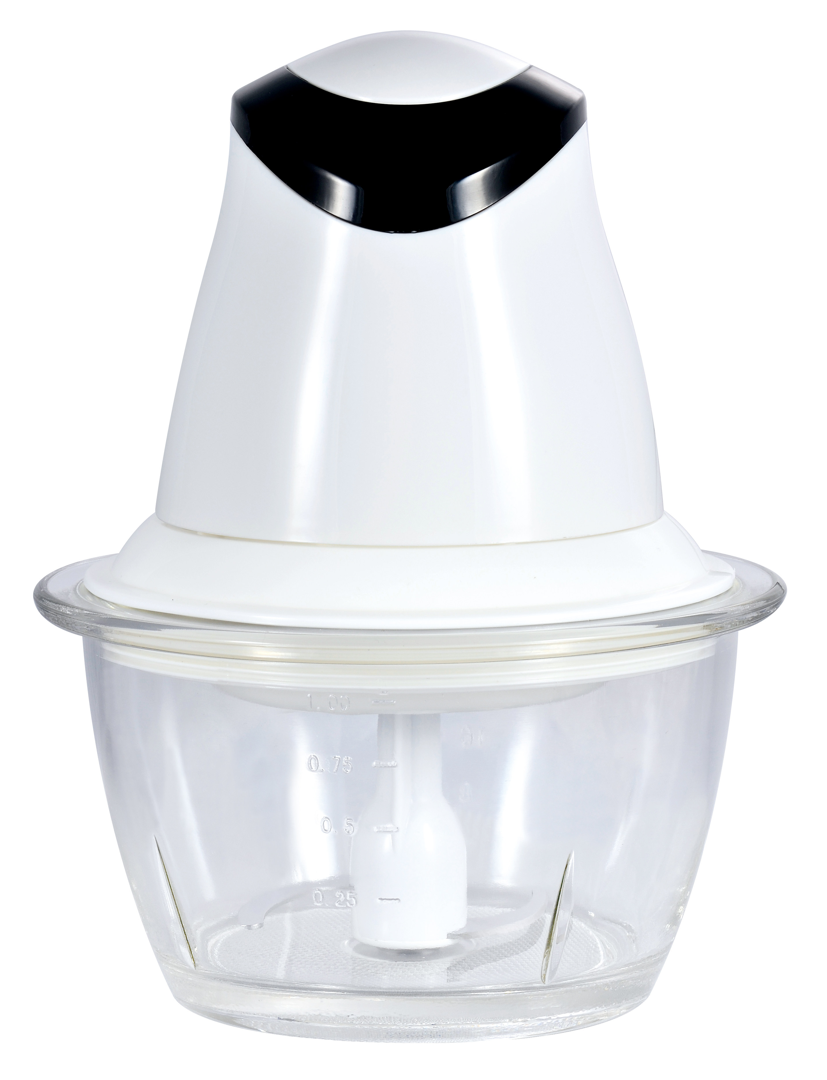 Mini Food Chopper GM-C023C White and black